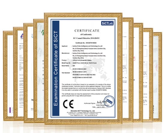 Certificates